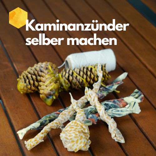 DIY Kaminanzünder selber machen beegut MAGAZIN