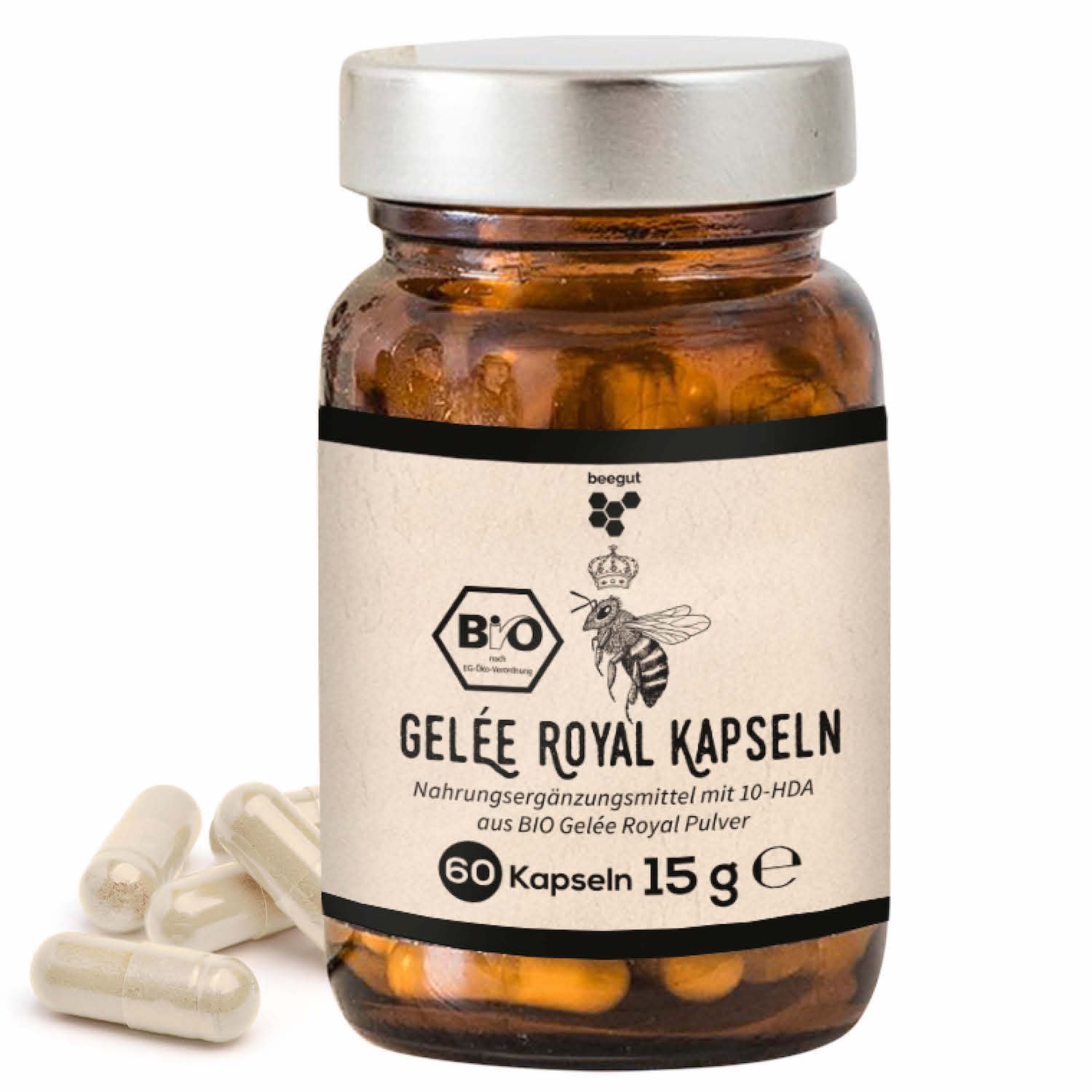 BIO Gele Royal Kapseln, 60 Stck beegut BIO Gele Royal Kapseln, 60 Stck beegut