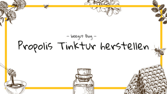 Propolis Tinktur selber herstellen