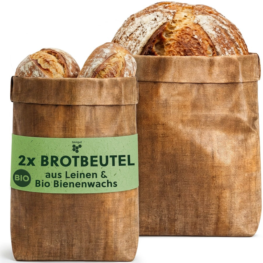 Bienenwachstuchbeutel Leinen