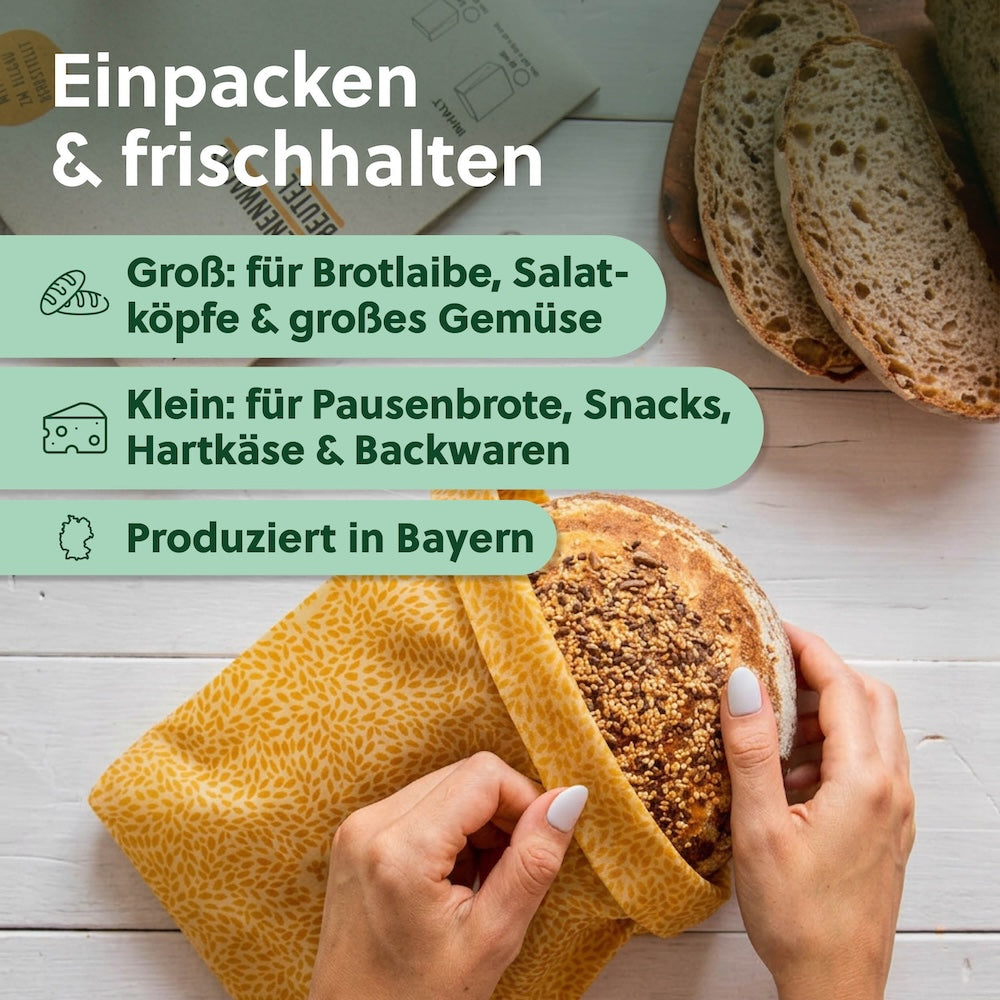 BIO Bienenwachstuchbeutel