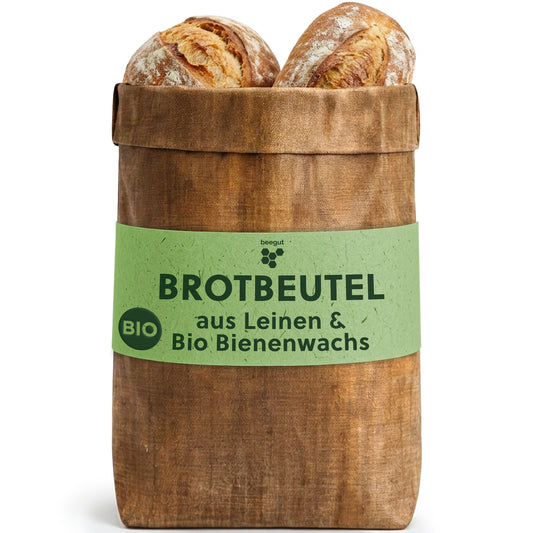 Bienenwachstuchbeutel Leinen