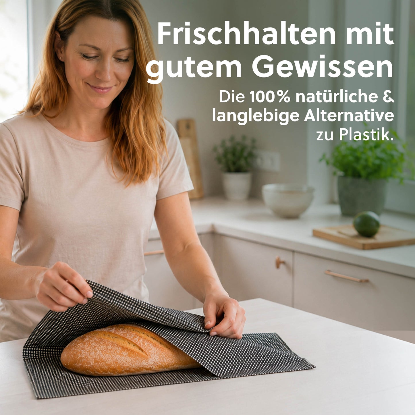 Bienenwachstuch XXL - Brottuch 46 x 60cm