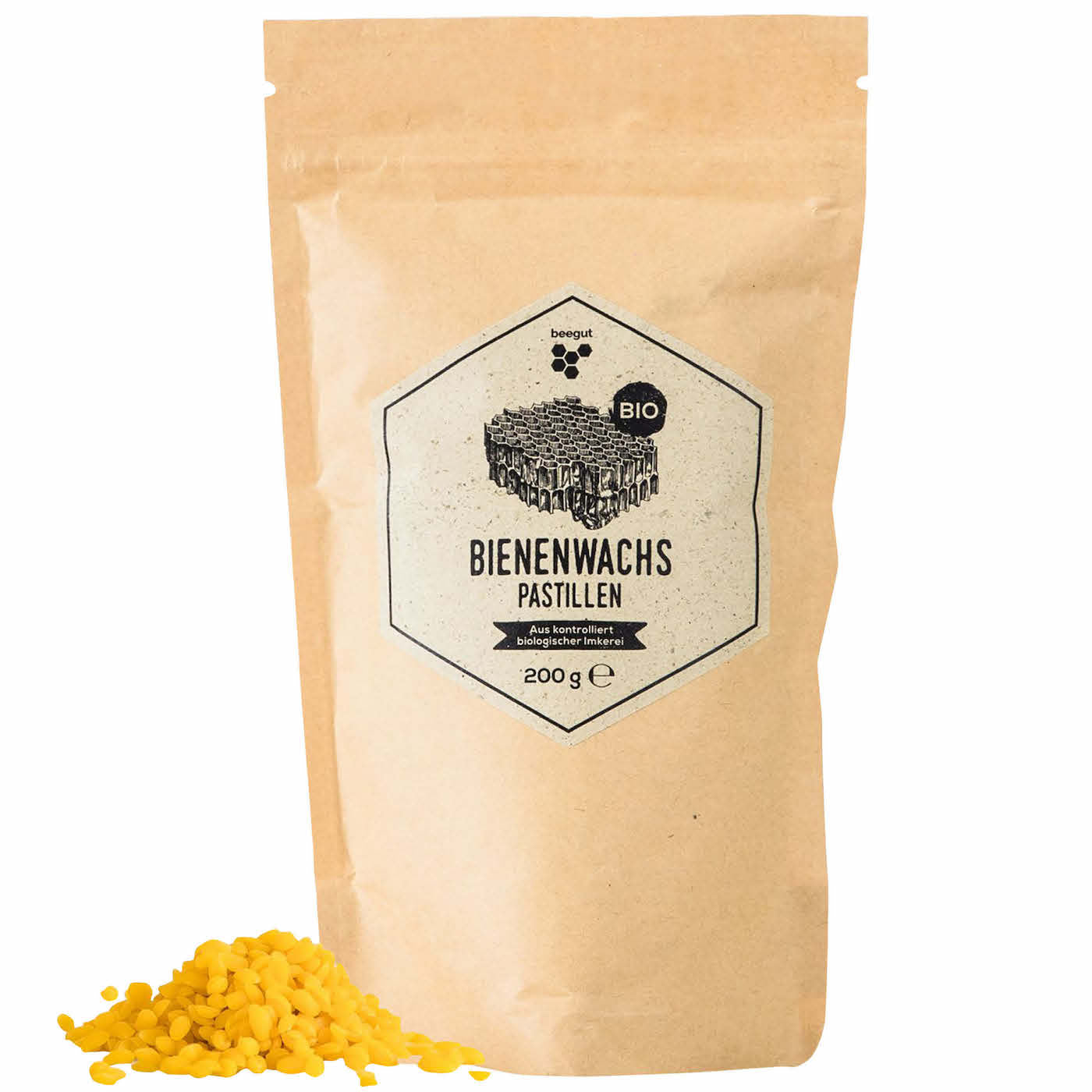 Bienenwachs in Bio-Qualität=>Das Bienenwachs stammt von unseren bio-zertifizierten Partner-Imkern aus Ungarn, mit denen wir eine faire Zusammenarbeit auf Augenhöhe pflegen.