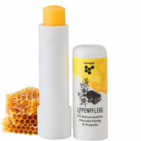 Lippenbalsam mit Bienenwachs, Propolis & Manuka Honig