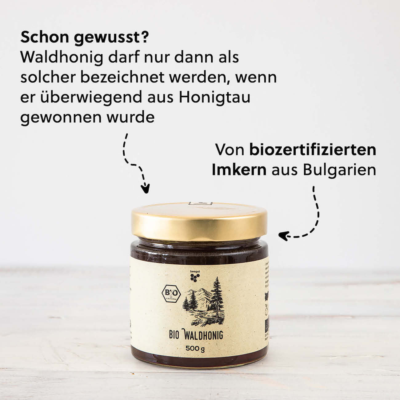 Geschützte Herkunfsbezeichnung=>Der Waldhonig aus der Naturschutzregion "Strandza" in Bulgarien ist eine solche Besonderheit, dass er sogar eine geschützte Ursprungsbezeichnung von der EU erhalten hat.