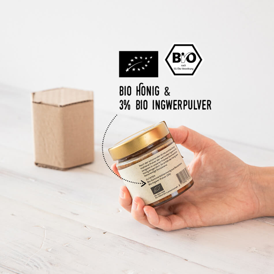 BIO Ingwer im Honig, 250g
