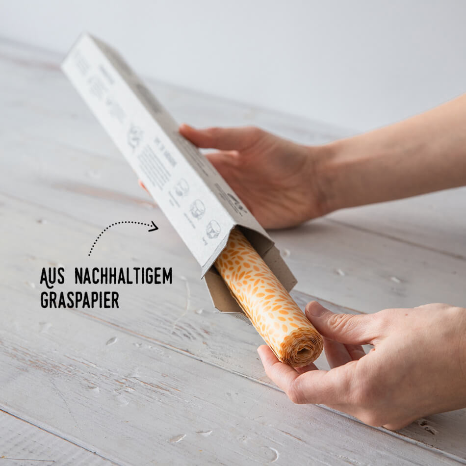 Bienenwachstuch Rolle, 100x35cm