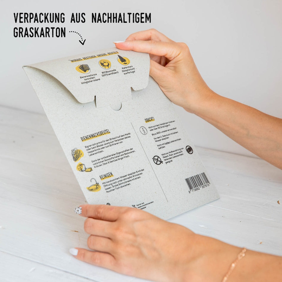 BIO Bienenwachstuchbeutel